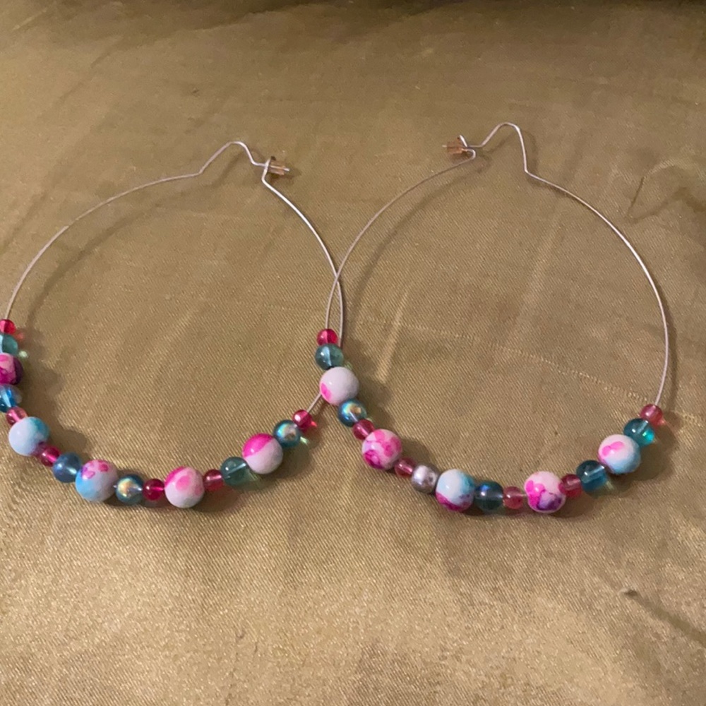Hoop earrings